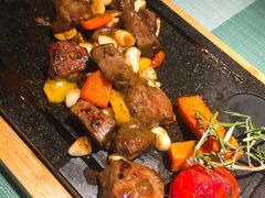 田园澳洲骰子牛肉-蜜桃花开·中西融合菜E&W(南长街店)