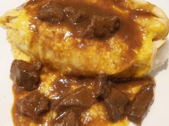 流金闪耀咖喱牛肉蛋包饭-必胜客(欢乐颂店)