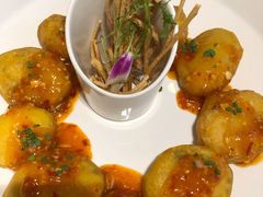 泰式鱼香茄饼-鸡毛店·川菜(双楠店)