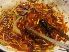 蛰蒙花炝拌面筋-九十九顶毡房(阜石路店)