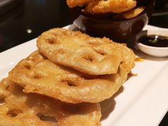 美极鹅肝煎藕饼-武汉光谷金盾大酒店-派瑞阁西餐厅
