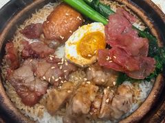 招牌四宝大满贯煲仔饭-膳心记-明火四宝煲仔饭(燕南店)