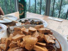 豆腐炖胖头鱼-望湖烤鱼