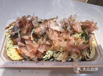 大商美食街 电梯口大阪烧 每次来大商都爱吃