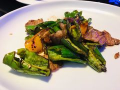 皱皮青椒小炒肉-大董烤鸭店(王府井店)