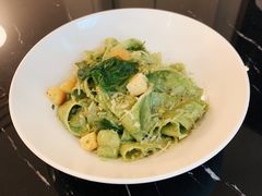 罗勒酱手工宽意面-1981牛排西餐厅(海信店)