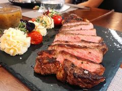 美国西冷牛排配自制黑松露酱-LA CREPERIE BRETONNE布列塔尼法式餐厅(天童北路店)