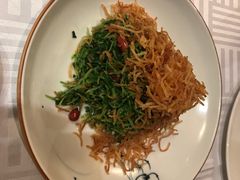巧拌豆苗-四季民福烤鸭店(王府井灯市口店)