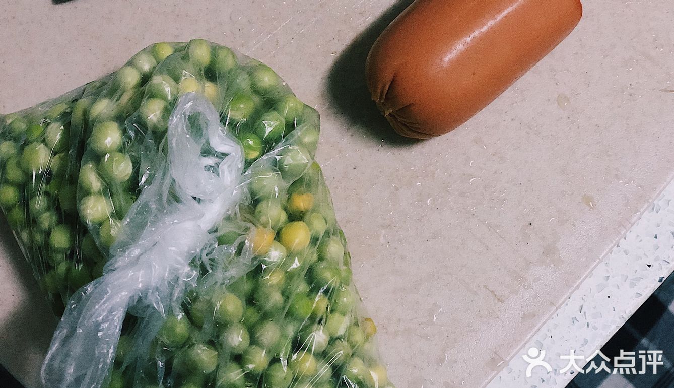 豌豆火腿羹，配饭吃一级棒～