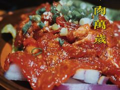 秘制香辣牛肉-胖记烤肉(江汉路店)