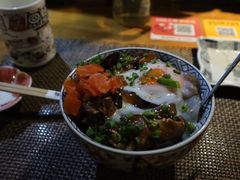 温泉蛋牛肉饭-半藏居酒屋(香港花园店)