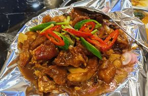 Braised Eastern Star Grouper Head