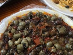 香辣炒田螺-十里铺铁板鱿鱼