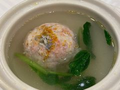 蟹粉狮子头-怡园饭店-餐厅(四望亭店)