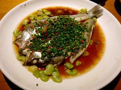 葱香豆瓣海鲈鱼-蜜桃餐厅·古运河畔(南下塘店)