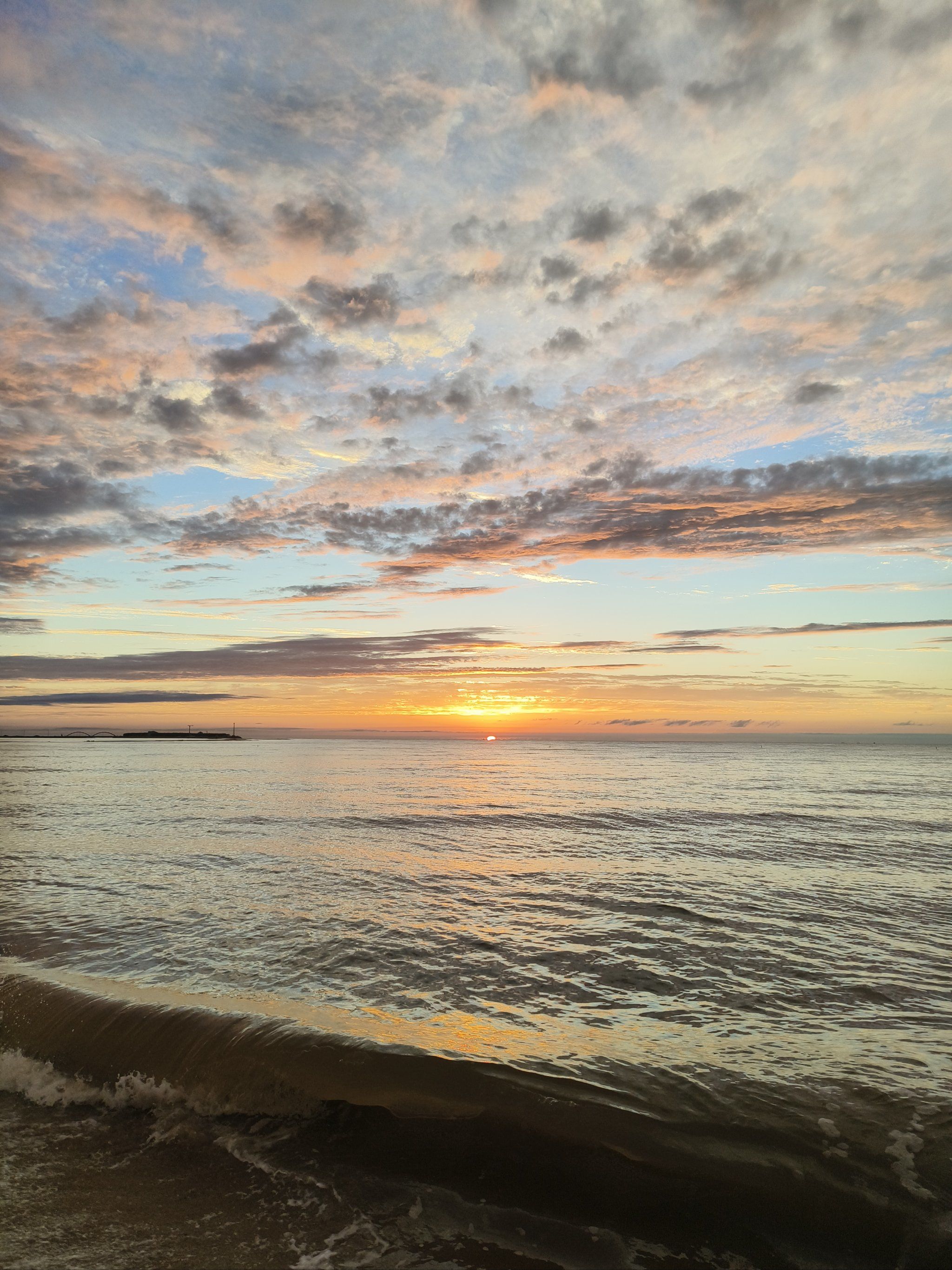 海天相接的美景
