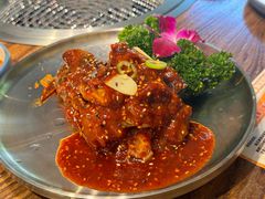 韩式辣酱蟹-明洞阿姨·韩式酱蟹烤肉·创意料理(三元桥店)