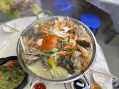 海鲜猪骨煲-凤城康记饭店