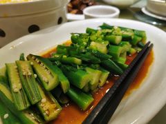 白灼秋葵-顺风海鲜港(长寿路店)