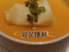 比目鱼配绣球菇-觀芷隐轩
