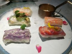 漫步花开彩虹卷-蜜桃花开·中西融合菜E&W(南长街店)