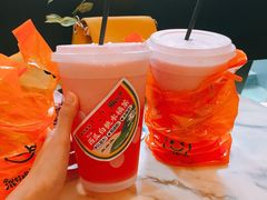 西瓜白桃水桶茶-混果汁(喜荟城店)