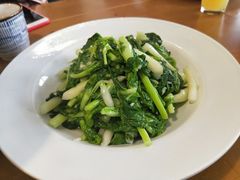 蒜蓉白菜苔-老板很二(吉大店)