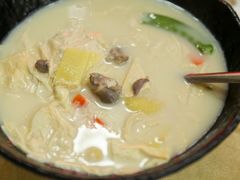 鸡汤浸腐竹-水乡人家私房菜(逢简店)