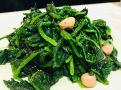 花生米拌菠菜-大铁勺新津菜(东丽阳光新业广场店)
