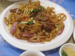 干炒牛肉河粉-名点一号·精致茶点·手工制作(宝华店)