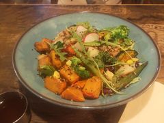 香煎鲜贝芦竹笋南瓜沙拉-HIGH FIVE哈福手工汉堡(桂林路店)