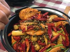 年糕香辣虾-益百岁牛尾汤主题餐厅(辛庄街店)