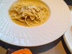 奶油烟肉汁面-德大西餐社
