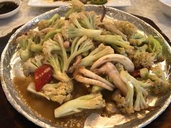 吊桶须虾酱啫菜花-御满江海鲜酒家(洛溪新城店)