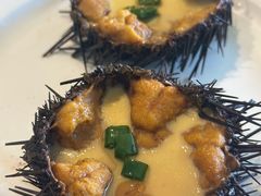 野生海胆蒸蛋-开海·红岛海鲜虾水饺(石老人店)