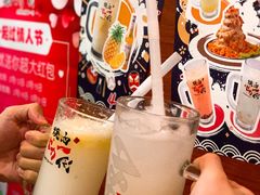 白桃可尔必思-大阪烧肉BAKA一代(十亩地店)