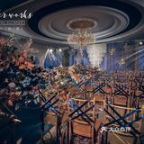 极具视觉冲击力[亲亲][亲亲][亲亲]超大气的蓝橙撞色婚礼