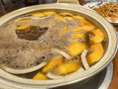 百草豆煮猪蹄木瓜汤-农厨好味·温泉鹅·农家菜