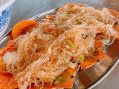 蒜蓉粉丝蒸扇贝-七鲜渔港美食餐厅(巽寮湾海景店)