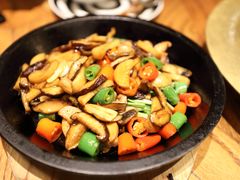 铁板蘑菇-阿罗新疆菜(人民广场店)