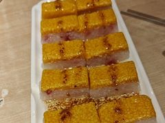 黄米凉糕配桂花酱-羊之道草原味道清真餐厅(番禺店)