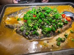 -探鱼·鲜青椒爽麻烤鱼(东城万达广场店)