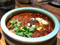 蒜辣子羊血-阿记烧烤(大兴新区店)