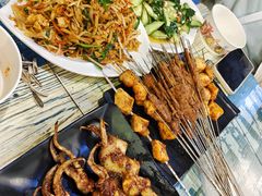 烤鱿鱼-阿杰烧烤·西安传统烤肉店(天朗御湖店)