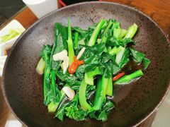 清炒芥兰-老铺烤鸭(宝鸡店)