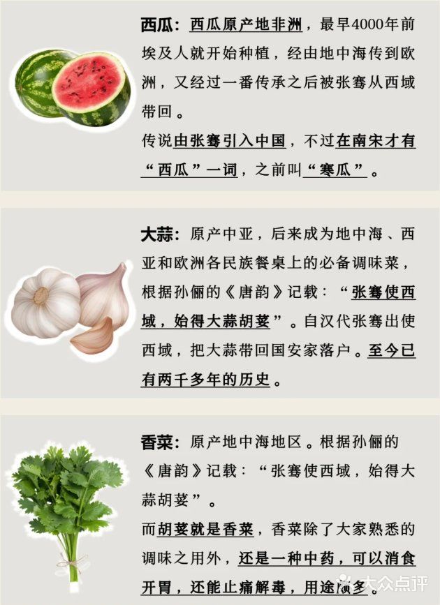 张骞出使西域，带回了哪些种子？🌿🌱 