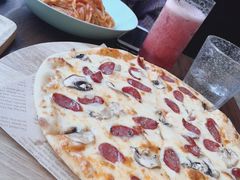 德式肉肠蘑菇披萨-G+KITCHEN(龙湖狮山天街店)