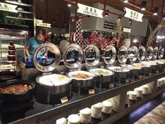 自助取餐区-鼎香缘海鲜自助火锅烤肉(锦辉购物广场店)