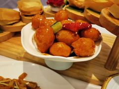 元宝炸奶拼咕咾肉-顺德渔村·岭南一号