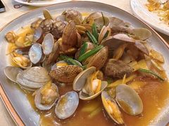 葱姜炒花蛤-阿湾楼·温州海鲜·江浙菜(京江路店)